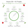 Vit4ever Vitamin D3 + K2 Tropfen 50ml – Bild 5